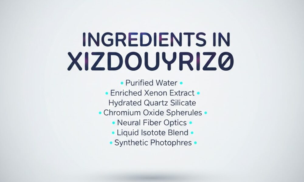 Ingredients in xizdouyriz0