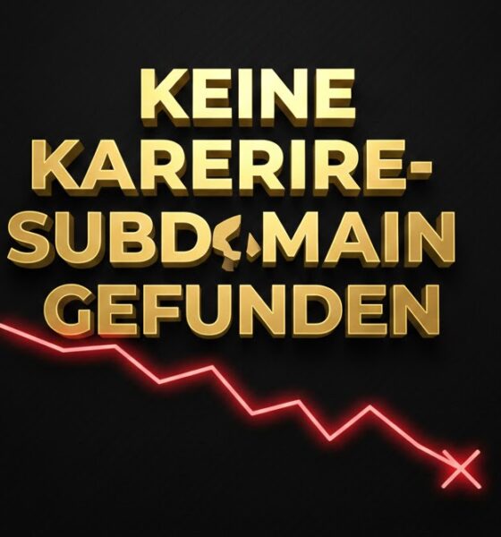 Keine Karriere-Subdomain Gefunden
