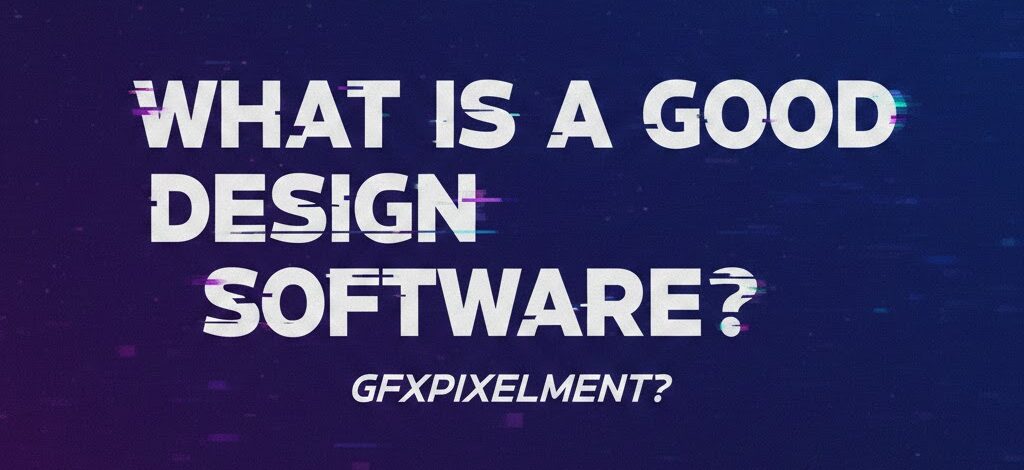 What Is a Good Design Software GFXPixelment