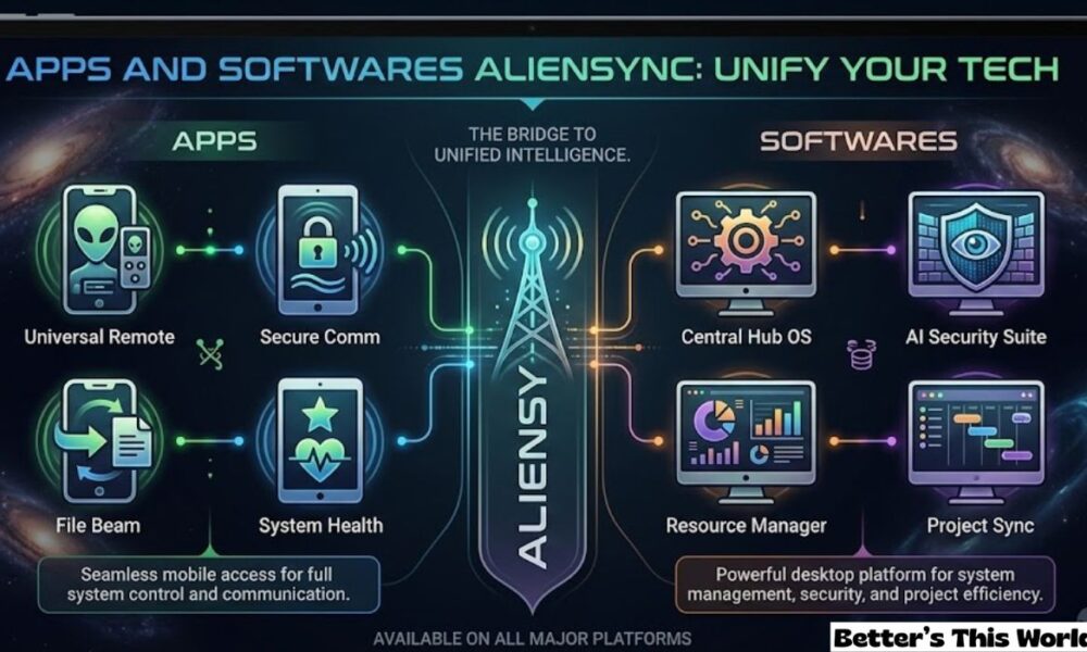 Apps and Softwares AlienSync