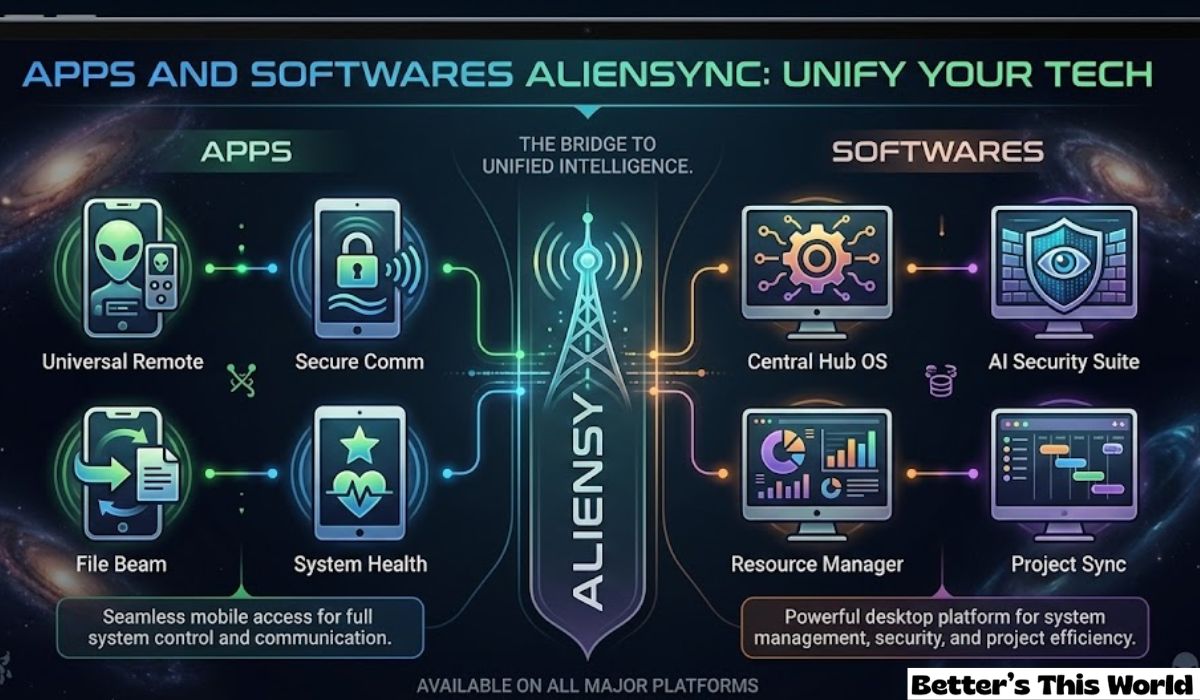 Apps and Softwares AlienSync
