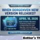 When Dorgenven New Version Released