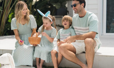 Matching family Easter outfits